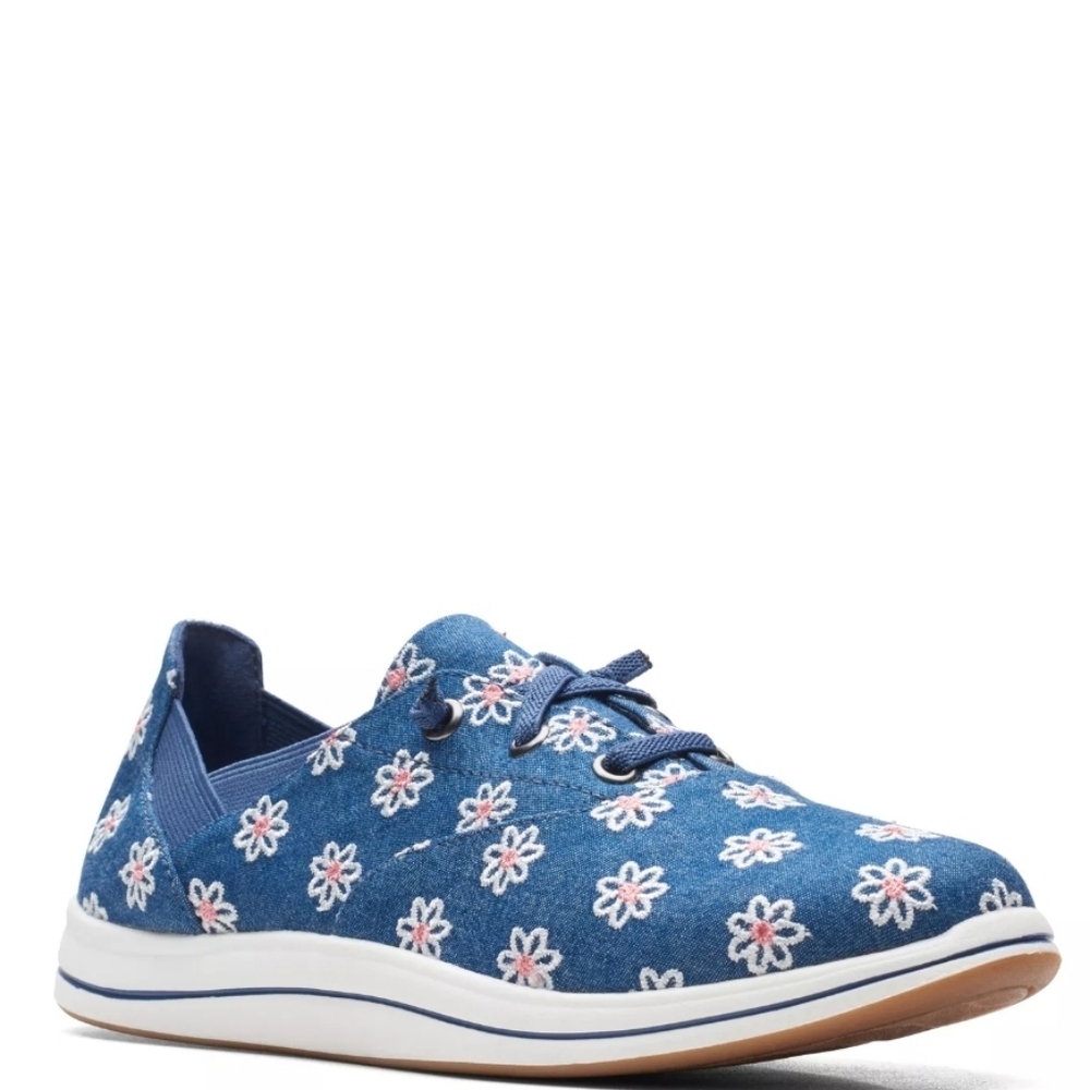 Clarks Women's Cloudsteppers Breeze Ave Blue Size 6.5